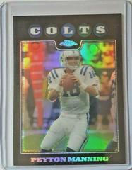 Peyton Manning [Refractor] Football Cards 2008 Topps Chrome Prices