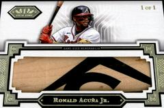 Ronald Acuna Jr. #LLR-RA Baseball Cards 2023 Topps Tier One Limited Lumber Prices