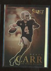 Derek Carr Football Cards 2021 Panini Select Artistic Selections Prices