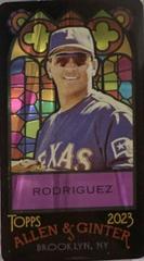Alex Rodriguez [Mini Stained Glass] #7 Baseball Cards 2023 Topps Allen & Ginter Prices