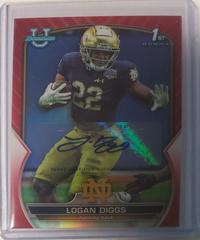 Logan Diggs [Autograph Red] #38 Football Cards 2022 Bowman Chrome University Prices