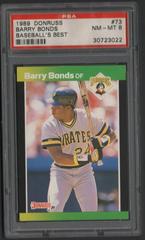 Barry Bonds #73 Baseball Cards 1989 Donruss Baseball's Best Prices
