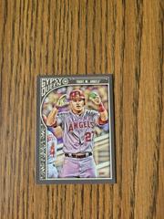 Mike Trout [Hands Up] #1 Baseball Cards 2015 Topps Gypsy Queen Prices