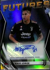 Kaio Jorge [Autograph] Soccer Cards 2021 Topps Finest UEFA Champions League Futures Prices