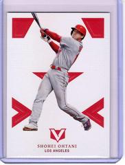 Shohei Ohtani [Red] #15 Baseball Cards 2022 Panini Chronicles Vertex Prices