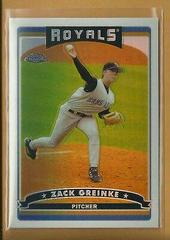 Zack Greinke Baseball Cards 2006 Topps Chrome Prices