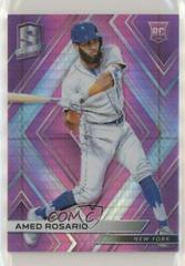 Amed Rosario [Neon Pink] #84 Baseball Cards 2018 Panini Chronicles Spectra Prices