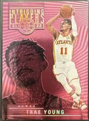 Trae Young [Pink] Basketball Cards 2021 Panini Illusions Intriguing Players Prices
