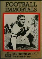 Dan Fortmann Football Cards 1985 Football Immortals Prices