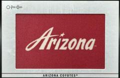 Arizona Coyotes Hockey Cards 2023 O-Pee-Chee Team Logo Patch Prices