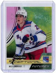Nils Lundkvist [Pink] #EF-NL Hockey Cards 2021 Upper Deck Synergy Exceptional Futures Prices