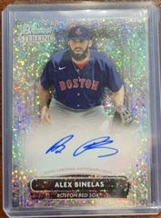 Alex Binelas #PA-AB Baseball Cards 2022 Bowman Sterling Prospect Autographs Prices