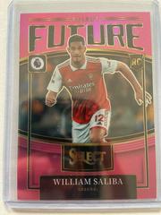William Saliba [Pink] Soccer Cards 2022 Panini Select Premier League Future Prices