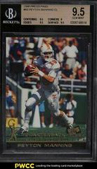 Peyton Manning Football Cards 1998 Press Pass Prices