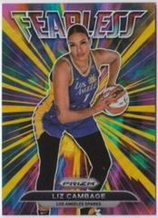 Liz Cambage [Gold] Basketball Cards 2022 Panini Prizm WNBA Fearless Prices