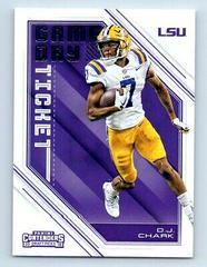 DJ Chark #23 Football Cards 2018 Panini Contenders Draft Picks Game Day Ticket Prices