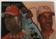 Barry Larkin [Row 1] Baseball Cards 1999 Flair Showcase Prices