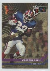 Kenneth Davis [Gold] Football Cards 1993 Wild Card Stat Smashers Prices
