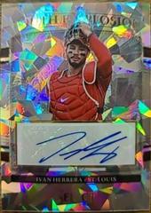 Ivan Herrera [Cracked Ice] #YES-IH Baseball Cards 2022 Panini Select Youth Explosion Signatures Prices