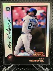 Ken Griffey Jr. [Refractor] Baseball Cards 1998 Bowman Chrome Prices