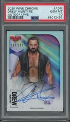 Drew McIntyre #A-DM Wrestling Cards 2020 Topps WWE Chrome Autographs Prices
