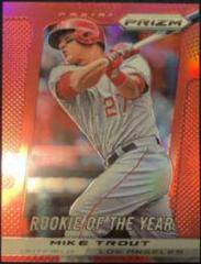 Mike Trout [Red Prizm] #301 Baseball Cards 2013 Panini Prizm Prices