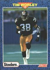 Tim Worley #36 Football Cards 1991 Score Young Superstars Prices