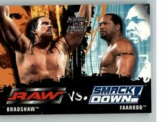 Bradshaw, Faarooq #89 Wrestling Cards 2002 Fleer WWE Raw vs Smackdown Prices