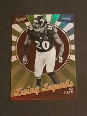 Ed Reed #LL-17 Football Cards 2023 Panini Prestige Living Legends Prices