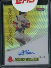Andrew Benintendi [Gold Refractor] Baseball Cards 2017 Bowman's Best of Autograph Prices