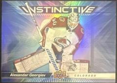 Alexandar Georgiev #IN-9 Hockey Cards 2023 Upper Deck Instinctive Prices