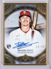 Bryson Stott Baseball Cards 2022 Topps Transcendent Collection Autographs Prices