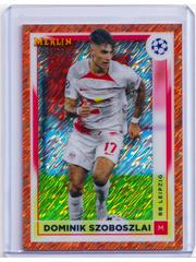 Dominik Szoboszlai [Rose Gold Shimmer] Soccer Cards 2022 Topps Merlin Chrome UEFA Club Competitions Prices