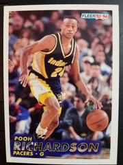 Pooh Richardson #87 Basketball Cards 1993 Fleer Prices