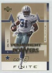 Roy Williams [Gold] Football Cards 2003 Upper Deck Finite Prices