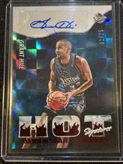 Grant Hill [Red] Basketball Cards 2022 Panini Hoops Hot Signatures Prices