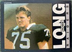 Howie Long Football Cards 1985 Topps Prices