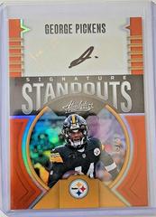 George Pickens [Orange] #SS-13 Football Cards 2023 Panini Absolute Signature Standouts Prices