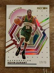 Kevin Durant [Purple] #12 Basketball Cards 2023 Panini Recon Rookie Review Prices