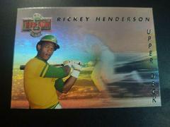 Rickey Henderson #TN3 Baseball Cards 1993 Upper Deck Then & Now Prices