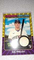 Sal Frelick [Gold] #CCR-SF Baseball Cards 2024 Topps Heritage Clubhouse Collection Relic Prices