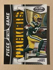 Aaron Jones #PG-AJ Football Cards 2022 Panini Certified Piece of the Game Prices