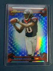 DeAndre Hopkins [Blue Refractor] #103 Football Cards 2013 Topps Finest Prices