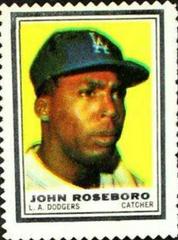 John Roseboro Baseball Cards 1962 Topps Stamps Prices