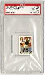 Carlton Fisk Baseball Cards 1993 Topps Micro Prices