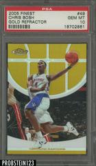 Chris Bosh [Gold Refractor] Basketball Cards 2005 Finest Prices
