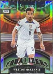 Weston McKennie Soccer Cards 2022 Panini Select FIFA Equalizers Prices