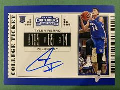 Tyler Herro [Autograph] Basketball Cards 2019 Panini Contenders Draft Picks Prices