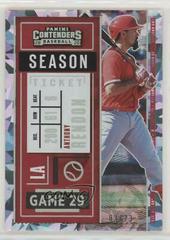 Anthony Rendon [Cracked Ice] #1 Baseball Cards 2020 Panini Contenders Prices
