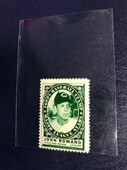 John Romano Baseball Cards 1961 Topps Stamps Prices